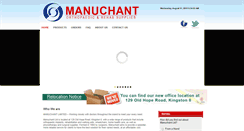 Desktop Screenshot of manuchant.com